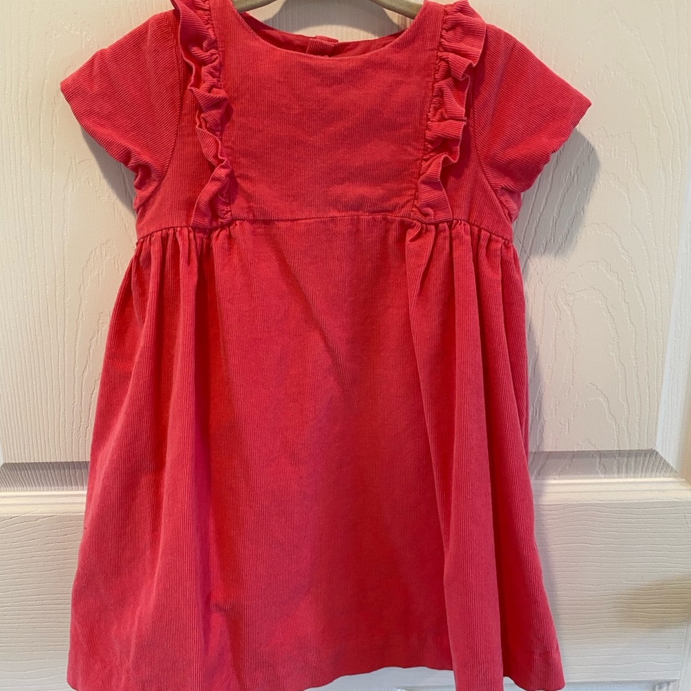 Jacadi Pink Corduroy Dress 36M